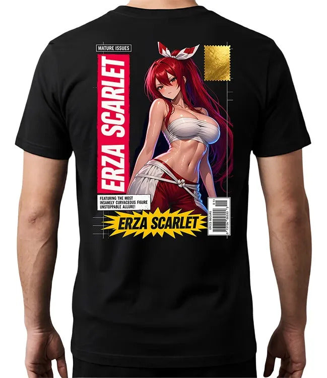 Playera Erza 2 Fairy Tail Waifu Anime