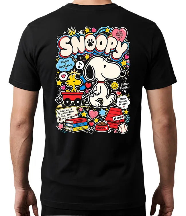 Playera Snoopy 17 Peanuts Gen Cute