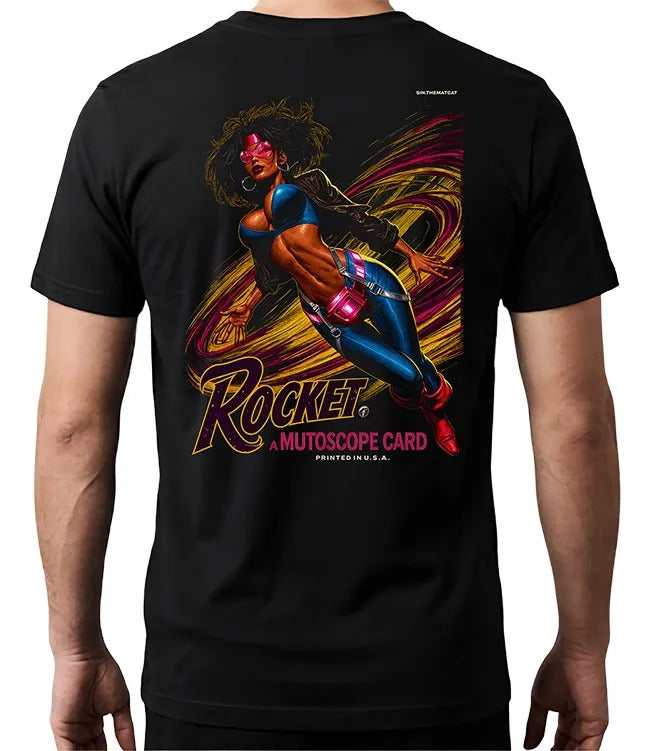 Playera Rocket Dc Waifu Superheroes