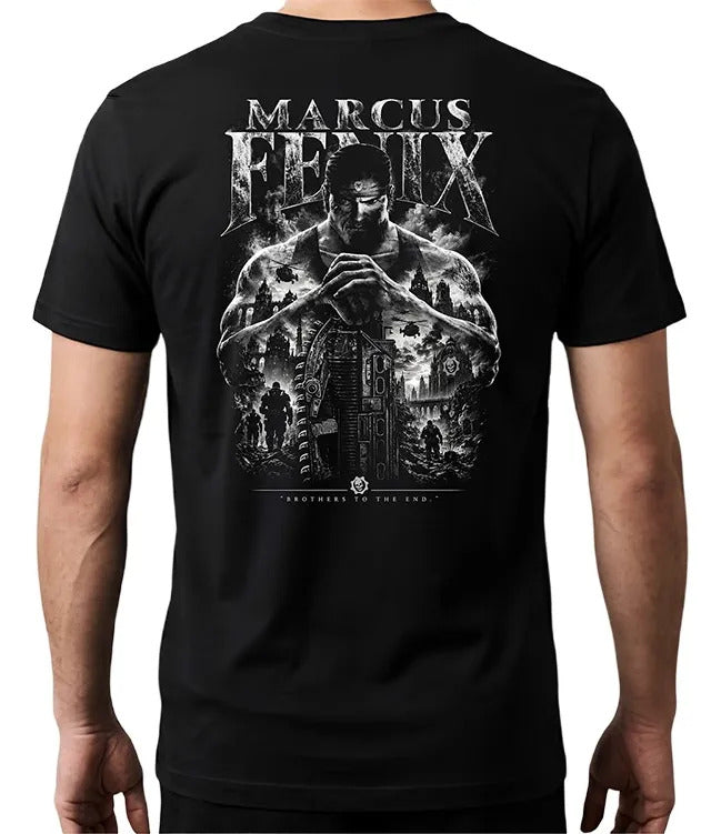 Playera Marcus Fenix 3 Gears Of War Gen Videojuego