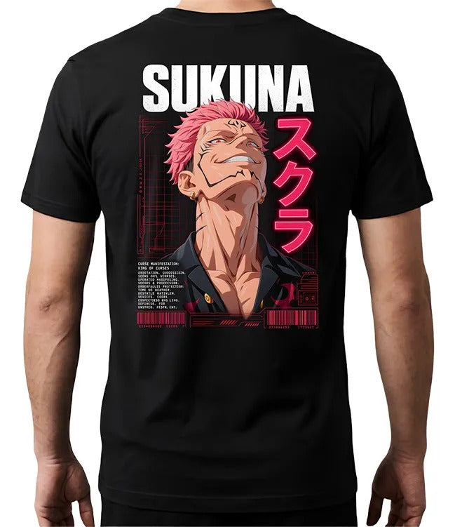 Playera Sukuna Jujutsu Kaisen Gen Anime