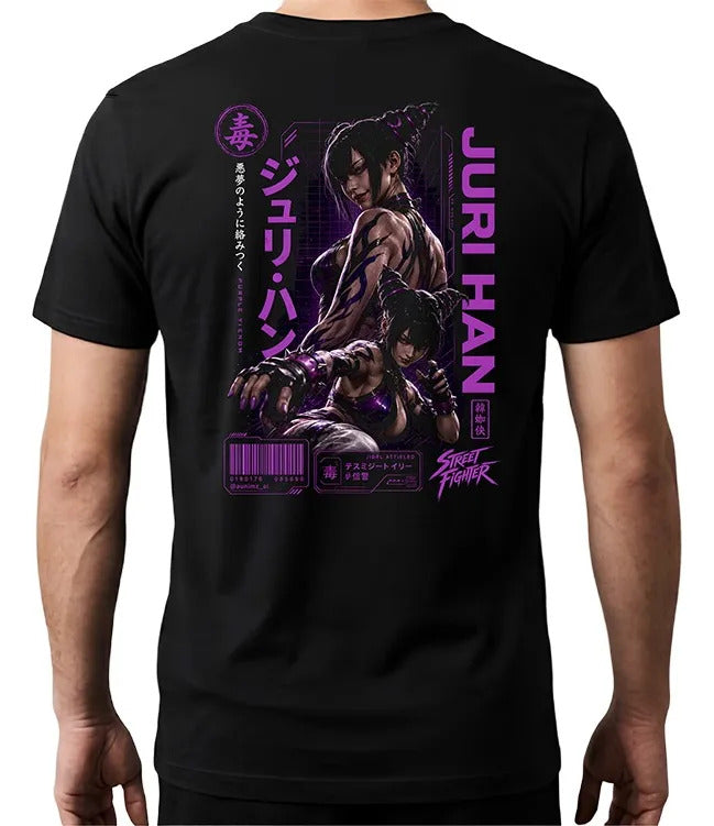 Playera Juri Street Fighter Gen Videojuego