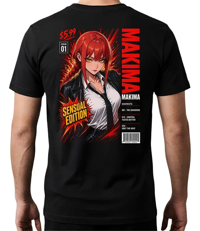 Playera Makima 4 Chainsawman Waifu Anime