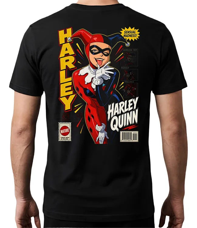 Playera Harley Quinn 8 Dc Waifu Superheroes