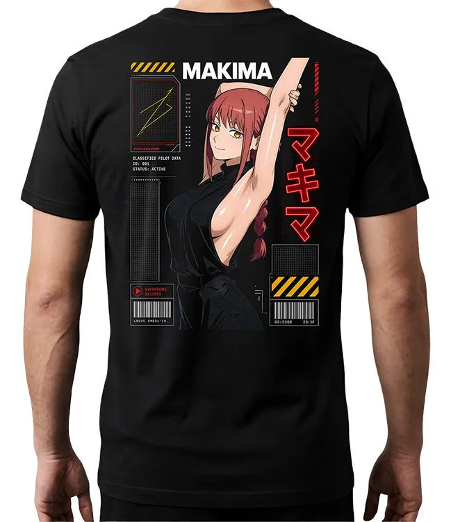 Playera Makima 7 Chainsawman Waifu Anime