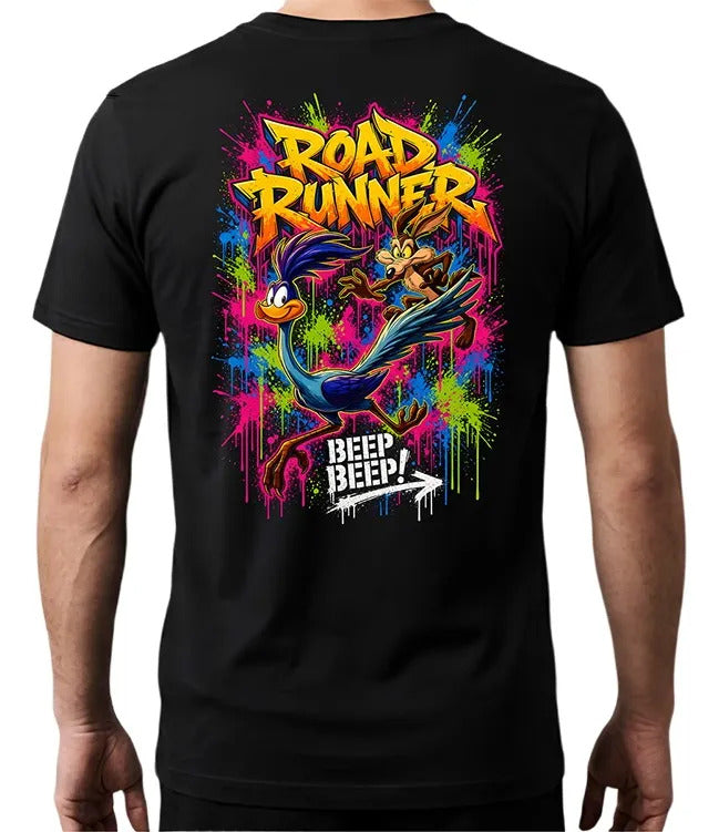 Playera Corre Caminos Looney Tunes Gen Caricaturas