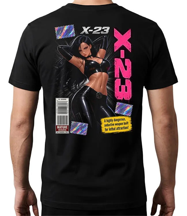 Playera X23 3 Marvel Waifu Superheroes