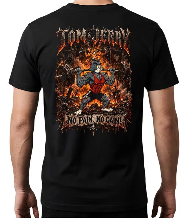 Playera Tom Y Gerry 2 Tom Y Jerry Gen Caricaturas