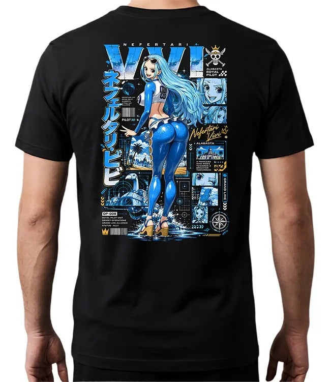 Playera Princesa Vivi One Piece Waifu Anime