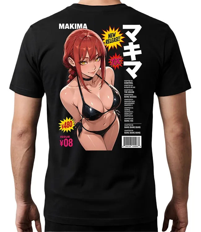 Playera Makima 9 Chainsawman Waifu Anime