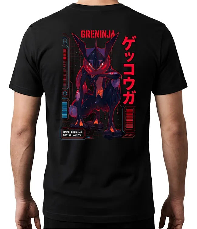 Playera Greninja Pokemon Gen Videojuego