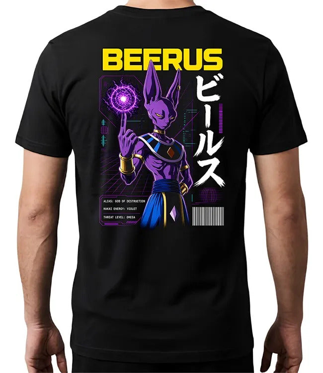 Playera Beerus 2 Dragon Ball Gen Anime