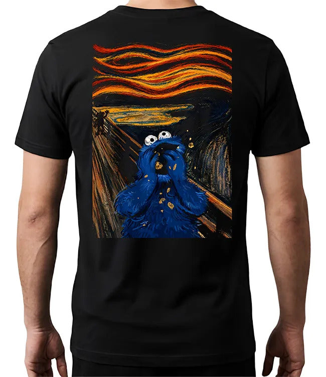 Playera Monstruo Come Galletas 2 Plaza Sesamo Gen