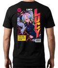 Playera Lucy 5 Cyberpunk Waifu Anime