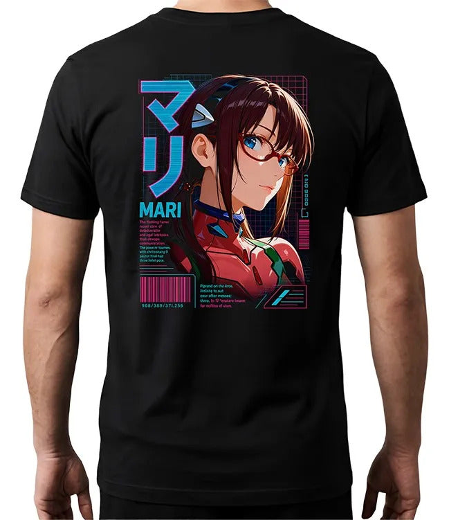 Playera Mari Evangelion Gen Anime