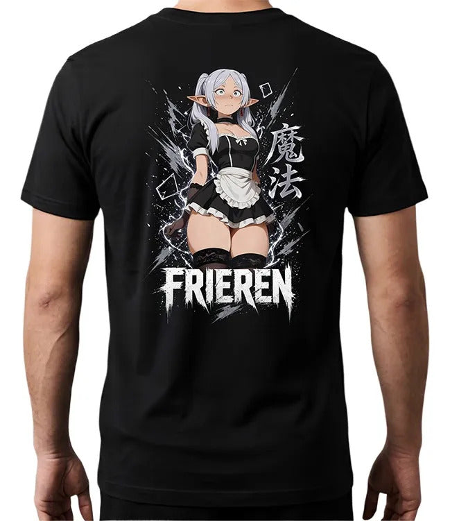 Playera Frieren Beyond Journeys End Waifu Anime