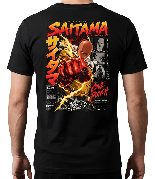 Playera Saitama 5 One Punch Man Gen Anime