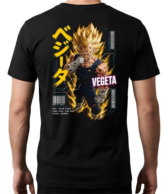 Playera Vegeta 4 Dragon Ball Gen Anime