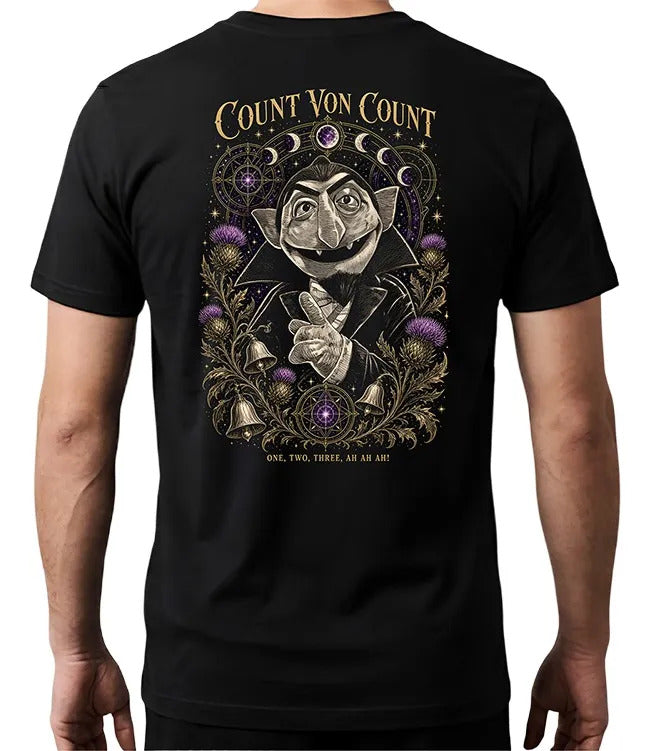 Playera Conde Contar Sesame Street Gen Caricaturas