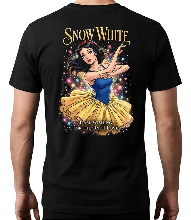 Playera Blanca Nieves 2 Animation Gen Pelicula