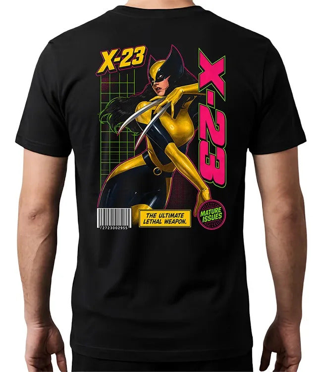 Playera X23 Marvel Waifu Superheroes