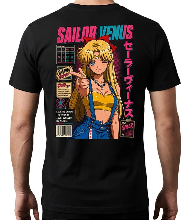 Playera Sailor Venus Sailor Moon Waifu Anime