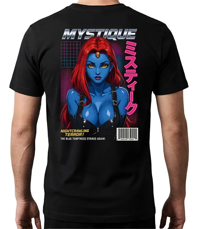 Playera Mystique 2 Marvel Waifu Superheroes