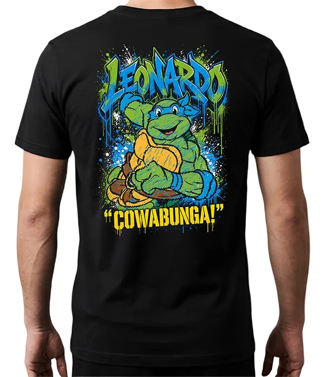 Playera Leonardo 4 Tmnt Gen Caricaturas