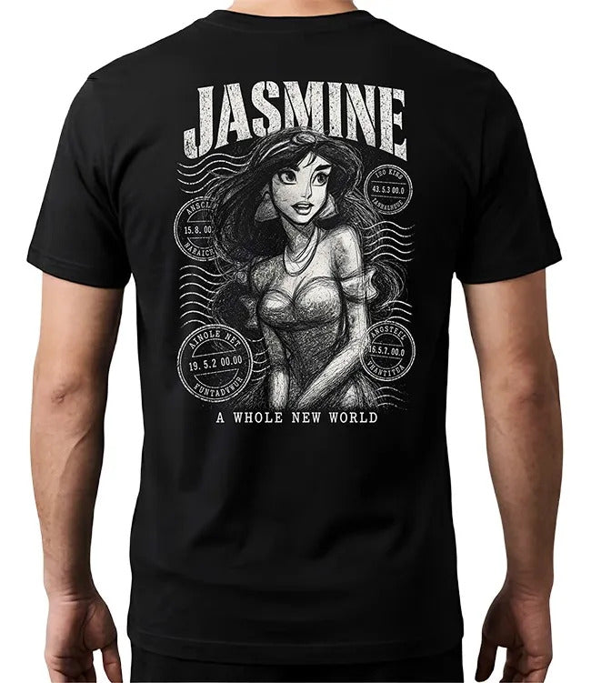 Playera Jasmine 3 Animation Gen Pelicula
