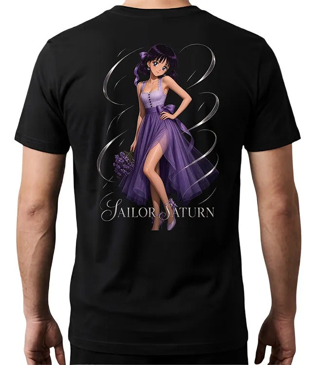 Playera Sailor Saturn 2 Sailor Moon Waifu Anime