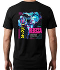 Playera Rebecca 4 Cyberpunk Waifu Anime