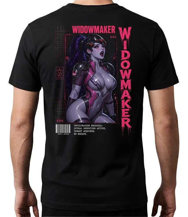 Playera Widow 2 Overwatch Waifu Videojuego