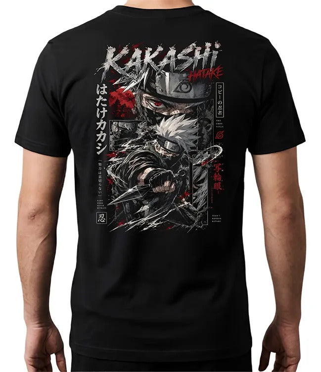 Playera Kakashi 3 Naruto Gen Anime