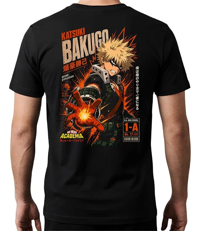 Playera Bakugo My Hero Academia Gen Anime