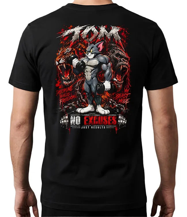 Playera Tom 3 Tom Y Jerry Gen Caricaturas