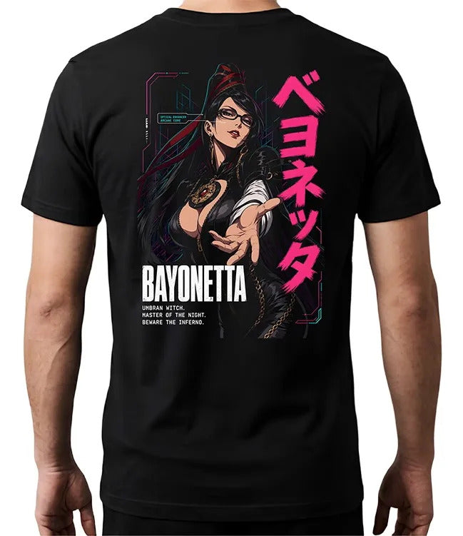 Playera Bayonetta 4 Cereza Waifu Videojuego