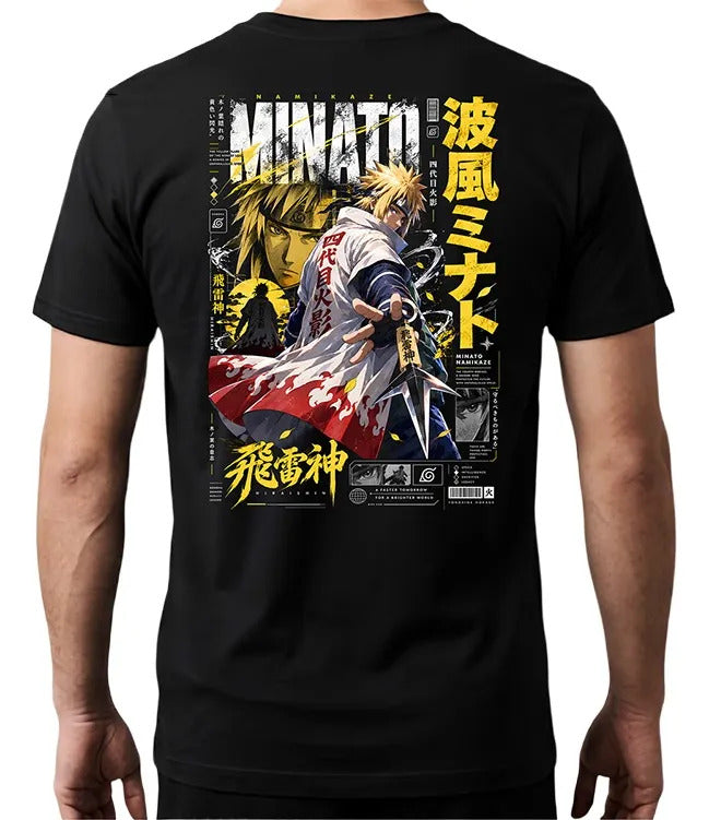 Playera Minato 2 Naruto Gen Anime