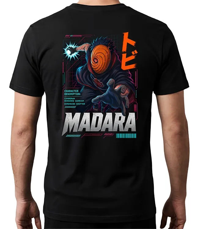 Playera Madara 2 Naruto Gen Anime