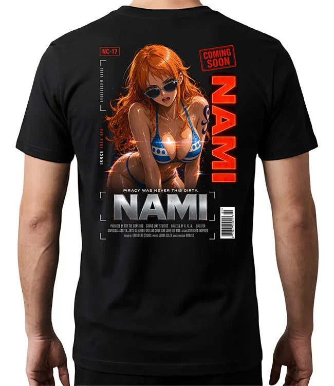 Playera Nami 4 One Piece Waifu Anime