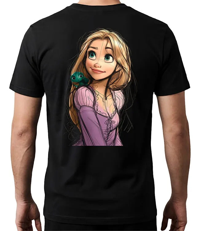 Playera Rapunzel 2 Princesa Gen Adultos