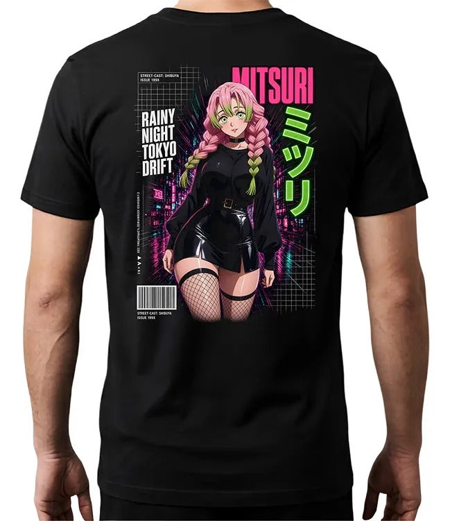 Playera Mitsuri 3 Demon Slayer Waifu Anime