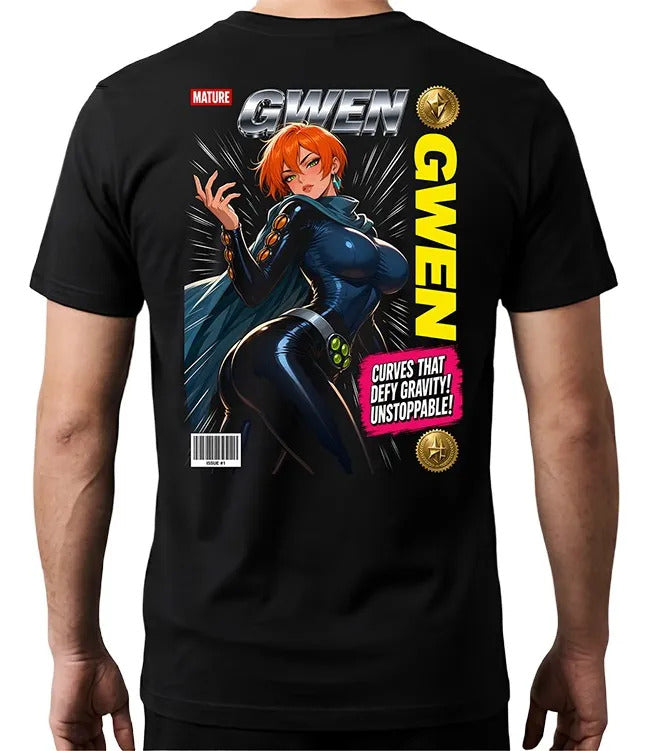Playera Gwen 3 Ben 10 Waifu Adultos