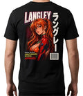 Playera Asuka 8 Evangelion Waifu Anime