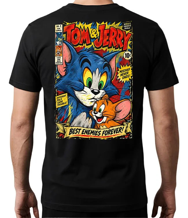 Playera Tom Y Jerry 2 Tom Y Jerry Gen Caricaturas