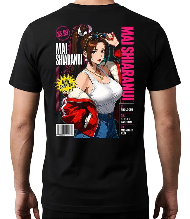 Playera Mai Shiranui 4 Kof Waifu Videojuego
