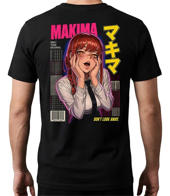Playera Makima 12 Chainsawman Waifu Anime