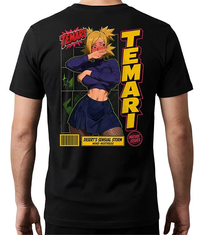 Playera Temari Naruto Waifu Anime