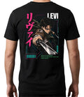 Playera Levi 2 Attack On Titan Gen Anime