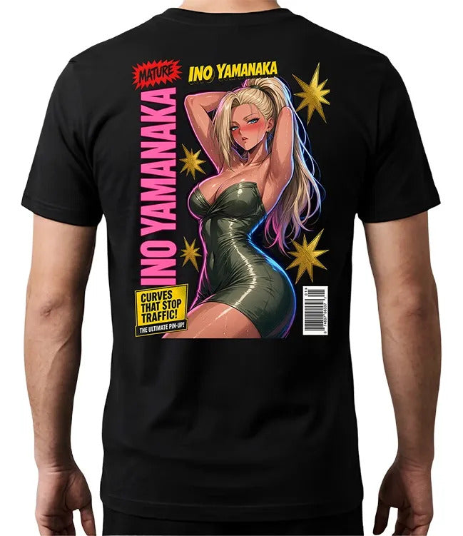 Playera Ino 3 Naruto Waifu Anime