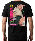 Playera Sakura 8 Naruto Waifu Anime